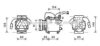 AVA QUALITY COOLING MTAK242 Compressor, air conditioning